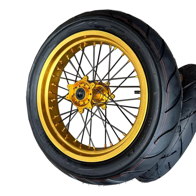 Sur-ron Ultra Bee 17 Inch Supermoto Rims with tyres