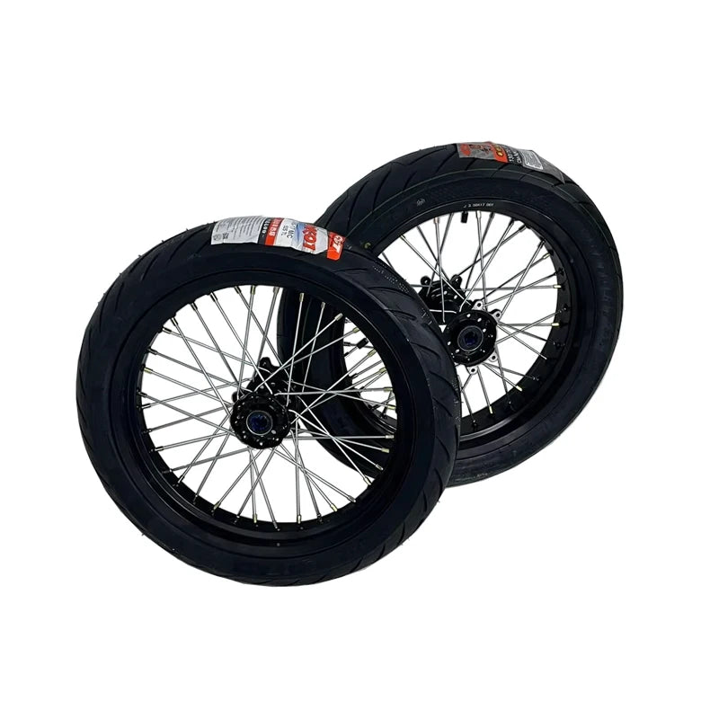 Sur-ron Ultra Bee 17 Inch Supermoto Rims with tyres