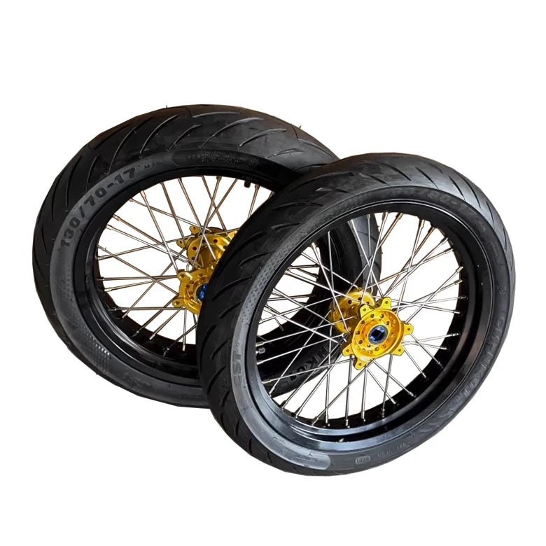 Sur-ron Ultra Bee 17 Inch Supermoto Rims with tyres