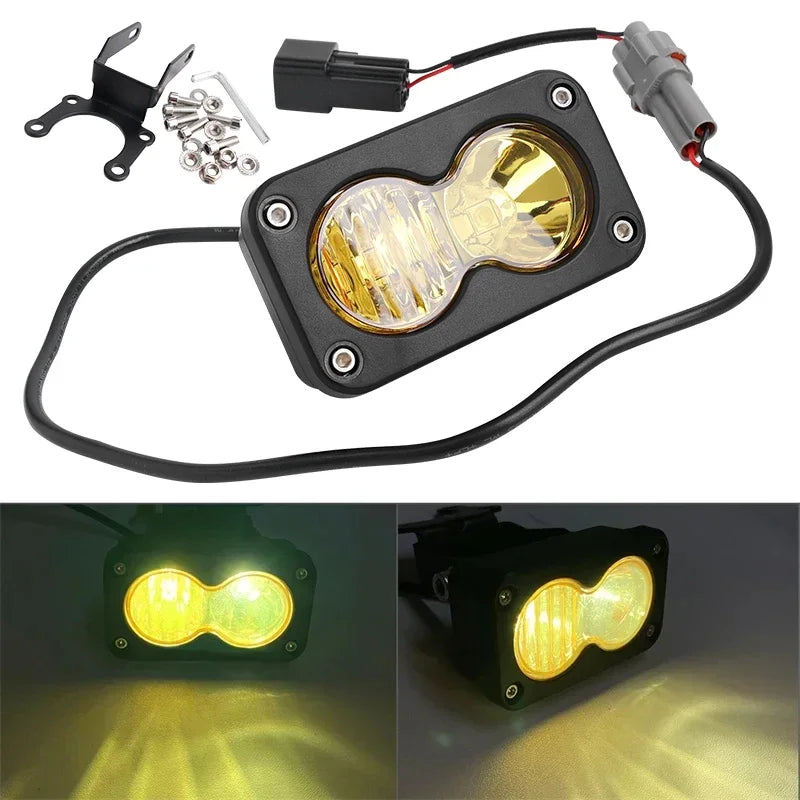White Spot Flood Led Pod Combo Kit Set for Sur Ron and talaria