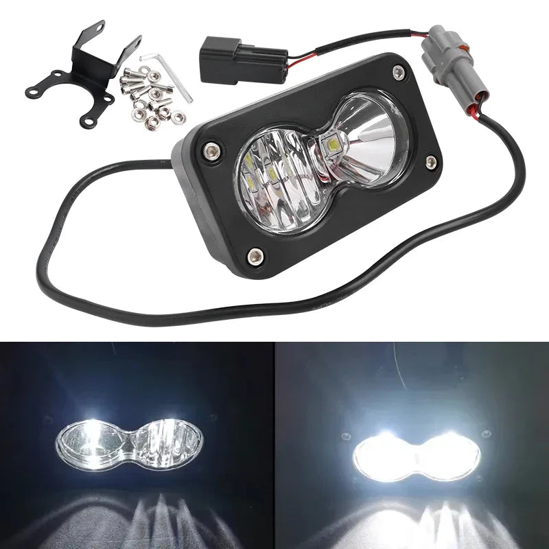 White Spot Flood Led Pod Combo Kit Set for Sur Ron and talaria